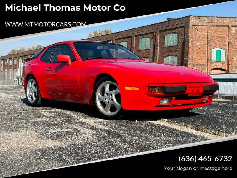 1985 Porsche 944 for sale at Michael Thomas Motor Co in Saint Charles MO