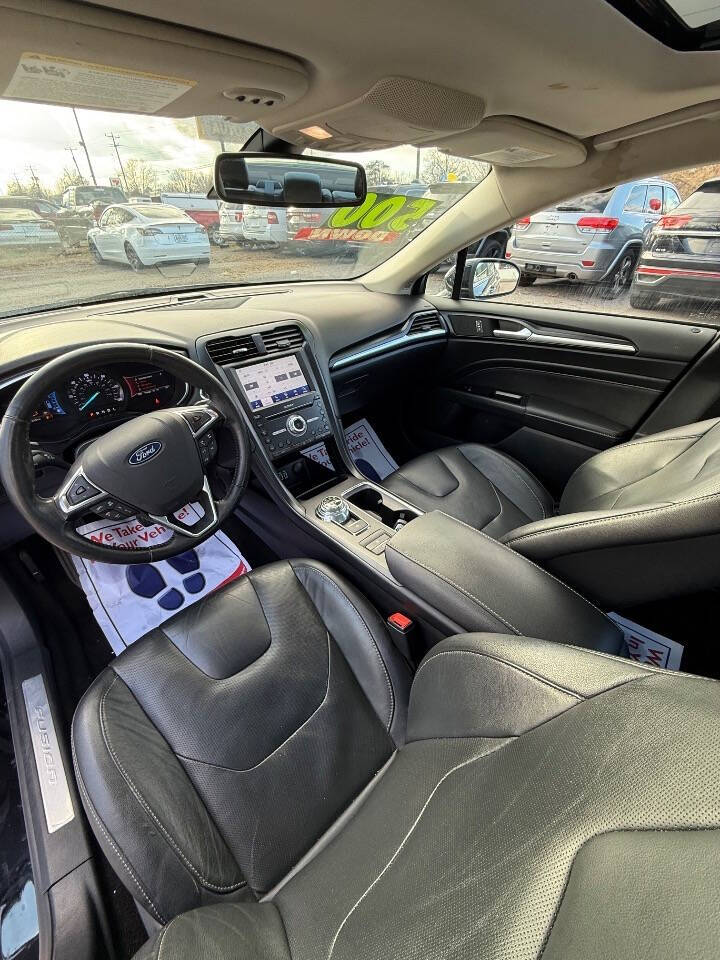 2019 Ford Fusion Hybrid for sale at Joes Blvd Auto Sales in Hopewell, VA