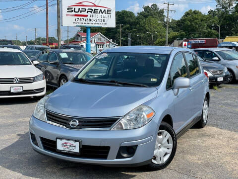 2011 Nissan Versa for sale at Supreme Auto Sales in Chesapeake VA