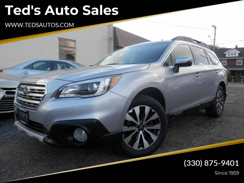 2015 Subaru Outback for sale at Ted's Auto Sales in Louisville OH