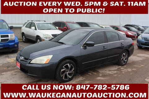 2005 Honda Accord for sale at Waukegan Auto Auction in Waukegan IL