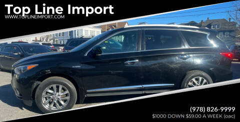 2014 Infiniti QX60 Hybrid for sale at Top Line Import in Haverhill MA