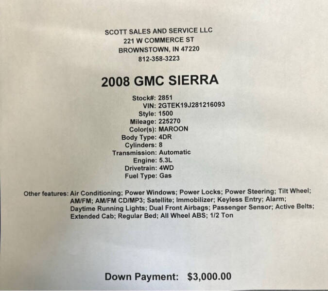 2008 GMC Sierra 1500