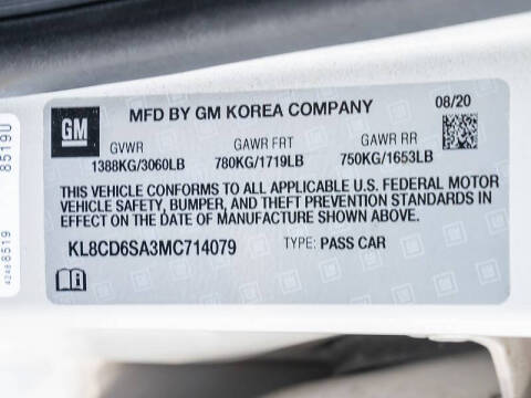 2021 Chevrolet Spark 1LT CVT