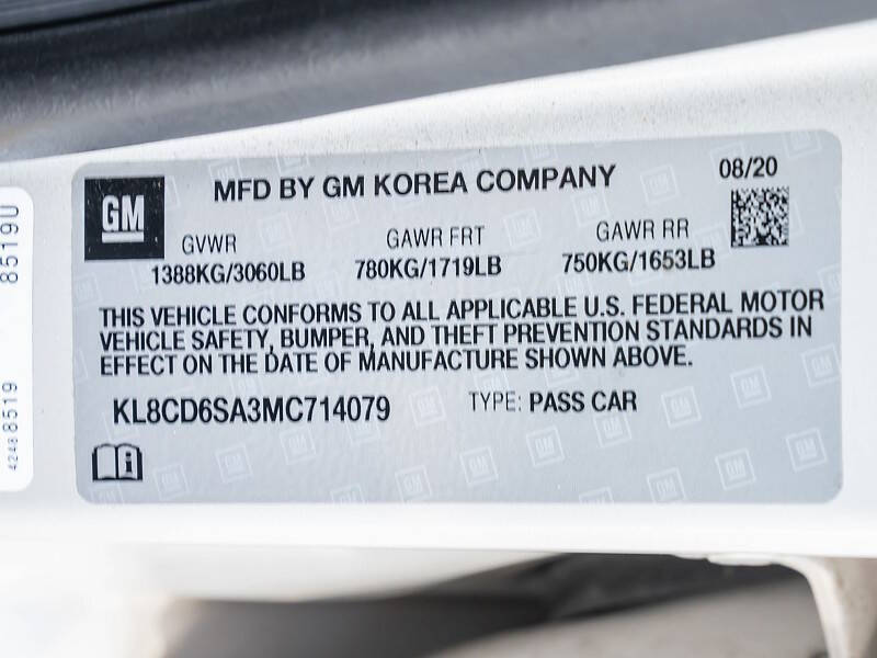 2021 Chevrolet Spark 1LT CVT