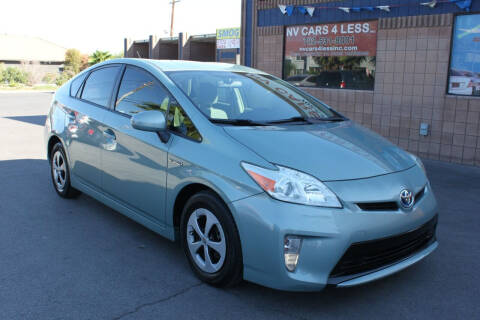 2013 Toyota Prius for sale at NV Cars 4 Less, Inc. in Las Vegas NV