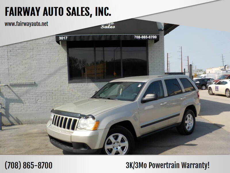 2008 Jeep Grand Cherokee for sale at FAIRWAY AUTO SALES, INC. in Melrose Park IL