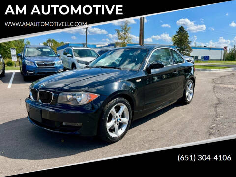 2009 BMW 1 Series for sale at AM AUTOMOTIVE in Forest Lake MN