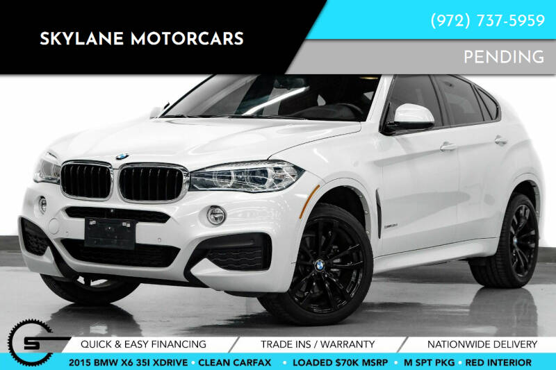 2015 BMW X6 xDrive35i