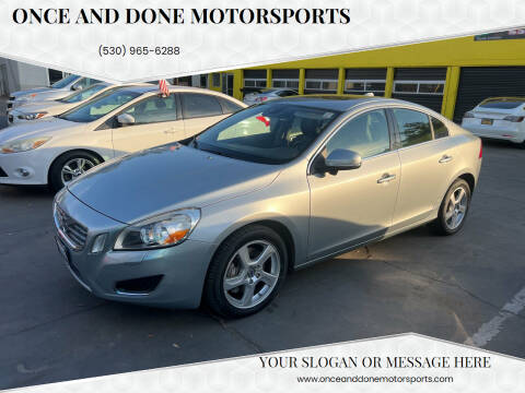 2013 Volvo S60 for sale at Once and Done Motorsports in Chico CA