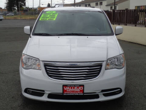 2016 Chrysler Town and Country for sale at Vallejo Motors in Vallejo CA
