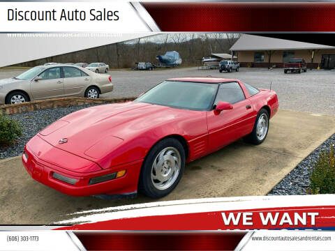 1992 Chevrolet Corvette for sale at Discount Auto Sales in Liberty KY