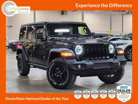 2020 Jeep Wrangler Unlimited for sale at Dallas Auto Finance in Dallas TX