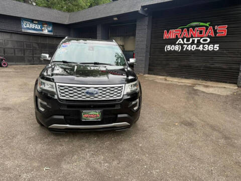 2016 Ford Explorer Platinum