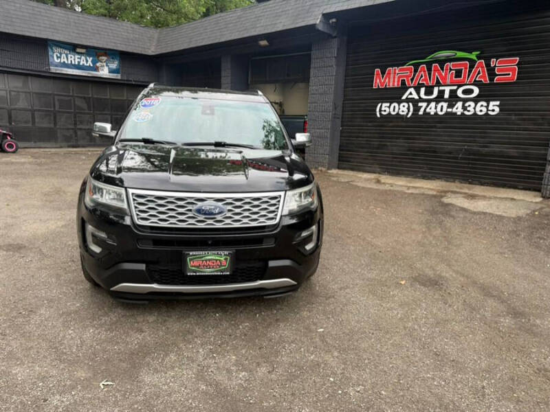 2016 Ford Explorer Platinum