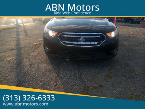 2013 Ford Taurus for sale at ABN Motors in Redford MI