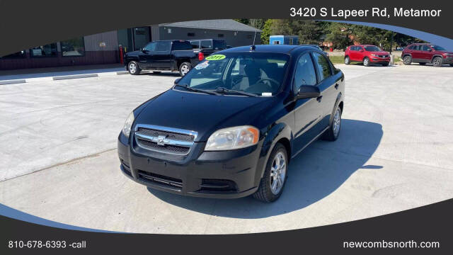 2011 Chevrolet Aveo for sale at Newcombs North Certified Auto Sales in Metamora, MI