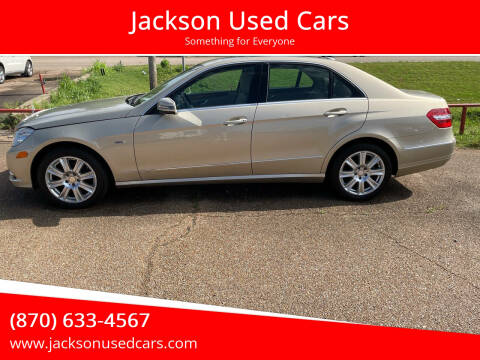 2012 Mercedes-Benz E-Class for sale at Jackson Used Cars in Forrest City AR