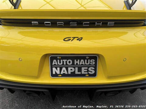 2020 Porsche 718 Cayman GT4