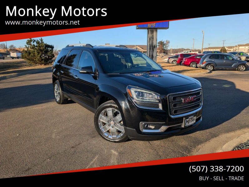 2017 GMC Acadia Limited for sale at Monkey Motors in Faribault MN