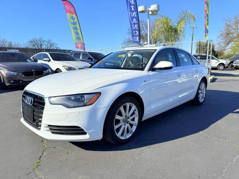 2013 Audi A6 for sale at Best Rate Motors in Davis CA