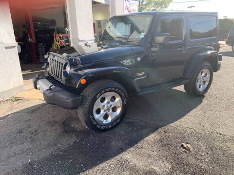 2015 Jeep Wrangler for sale at 103 Auto Sales in Bloomfield NJ