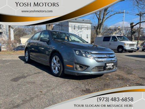 2012 Ford Fusion for sale at Yosh Motors in Newark NJ