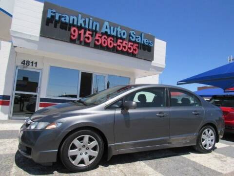 2009 Honda Civic for sale at Franklin Auto Sales in El Paso TX