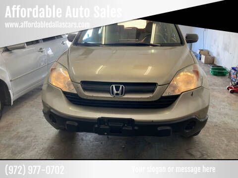 2008 Honda CR-V for sale at Affordable Auto Sales in Dallas TX