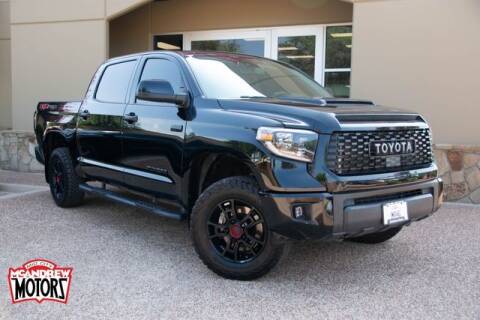 2020 Toyota Tundra for sale at Mcandrew Motors in Arlington TX