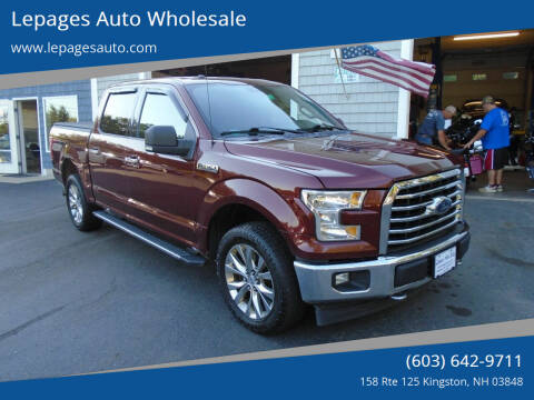 2017 Ford F-150 for sale at Lepages Auto Wholesale in Kingston NH