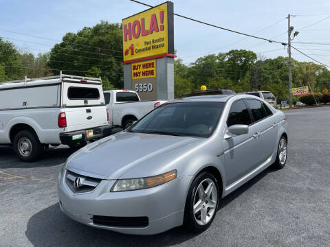 2005 Acura TL for sale at NO FULL COVERAGE AUTO SALES LLC in Austell GA