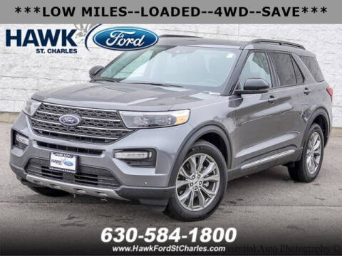 2023 Ford Explorer for sale at Hawk Ford of St. Charles in Saint Charles IL