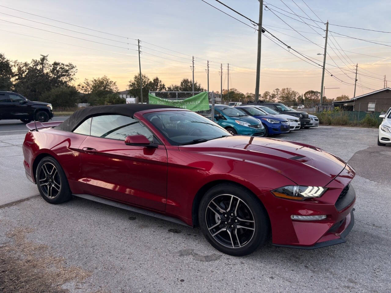 2019 Ford Mustang for sale at Hobgood Auto Sales in Land O Lakes, FL