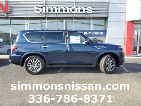 2023 Nissan Armada for sale at SIMMONS NISSAN INC in Mount Airy NC