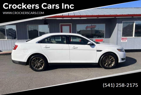 2015 Ford Taurus for sale at Crockers Cars Inc in Lebanon OR