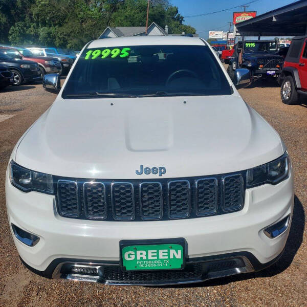 2017 Jeep Grand Cherokee for sale at Green Motor Co. in Pittsburg TX