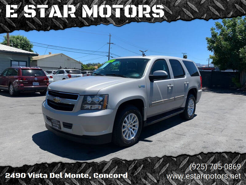 2009 Chevrolet Tahoe for sale at E STAR MOTORS in Concord CA