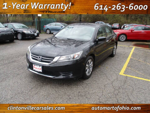 2015 Honda Accord for sale at Clintonville Car Sales - AutoMart of Ohio in Columbus OH