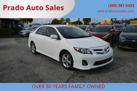 2013 Toyota Corolla for sale at Prado Auto Sales in Miami FL