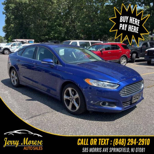 2015 Ford Fusion for sale at Jerry Morese Auto Sales LLC in Springfield NJ