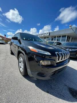 2015 Jeep Cherokee for sale at Modern Auto Sales in Hollywood FL