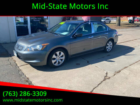 2009 Honda Accord for sale at Mid-State Motors Inc in Rockford MN