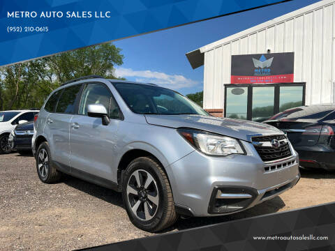 2018 Subaru Forester for sale at METRO AUTO SALES LLC in Lino Lakes MN