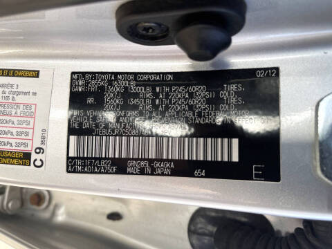 2012 Toyota 4Runner Limited