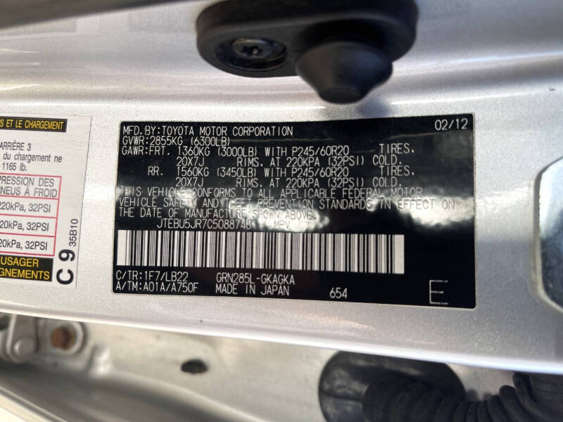 2012 Toyota 4Runner Limited