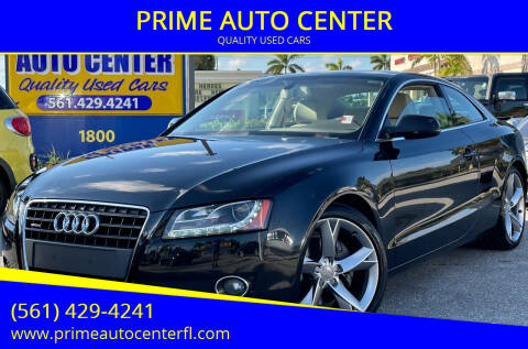 2012 Audi A5 for sale at PRIME AUTO CENTER in Palm Springs FL