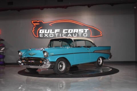 1957 Chevrolet Bel Air for sale at Gulf Coast Exotic Auto in Gulfport MS