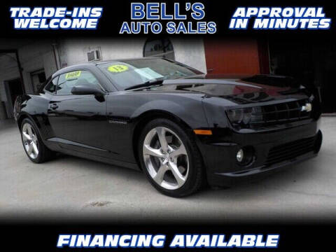 2013 Chevrolet Camaro for sale at Bell's Auto Sales in Corona CA
