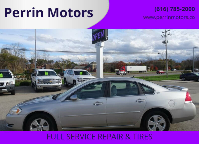 2008 Chevrolet Impala for sale at Perrin Motors in Comstock Park MI
